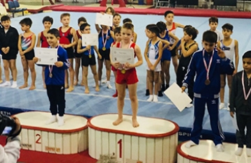 Our student is the finalist in Turkey Artistic Gymnastics Final Competitions
