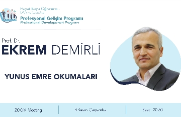 Yunus Emre Okumalarına Başladık