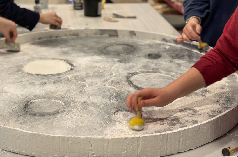 Collective Full‑Moon Artwork for Ramadan