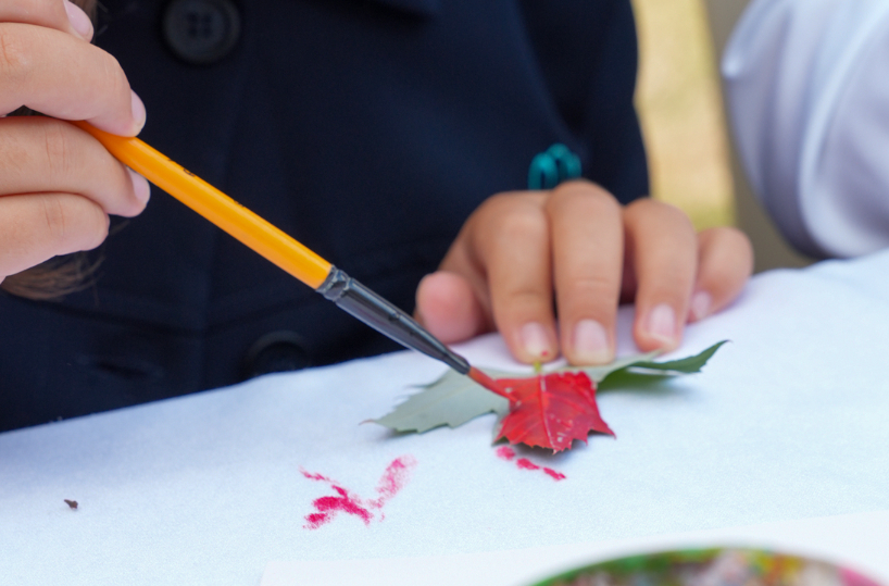 First Day at NÛN Leaf Printing Workshop