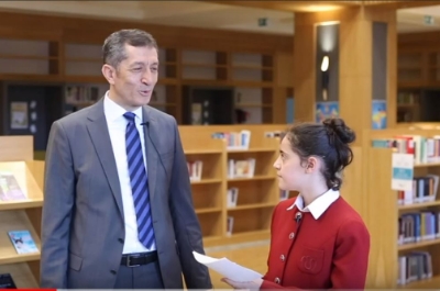 Prof. Dr. Ziya Selçuk NUN Okullarındaydı